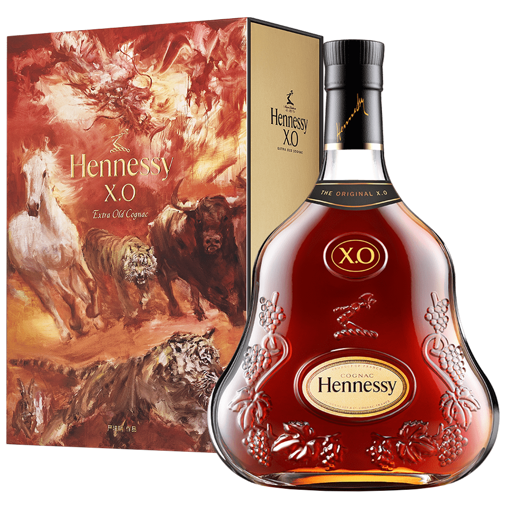 Hennessy X.O Cognac Year Of Rabbit Sleeve Limited Edition